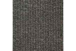 247Floors Marbella Hardwearing Loop Pile Carpet Felt Back Stain Resistant (Dark Grey, 2m x 4m / 6ft 6" x 13ft 1")