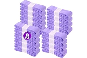 LIAILA 18 Pièces Recharge Poubelle a Couche, 4.5M Poubelle Couche Bebe 7 Couches Protectrices, Sac Poubelle Couche Grande Capacité pour Angelcare Recharge Poubelle pour Tommy Tippee Recharge Poubelle（Violet）