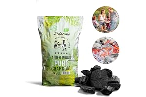 Alderline Natural Restaurant Grade Lumpwood BBQ Charcoal for Barbecues (4x30L)