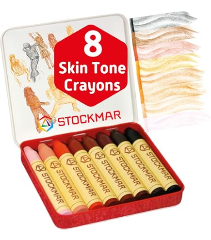 STOCKMAR Wachsmalstifte – 12 Stück In Karmin, Mit Bienenwachs, Lichtecht & Gesundheitlich Unbedenklich