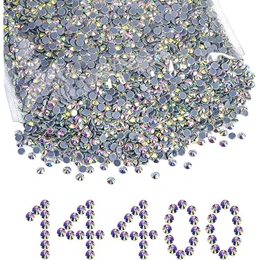 Movoja Rosane Strass-steentjes - ronde glitter-steentjes 147