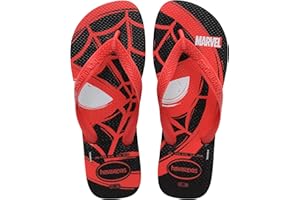 Havaianas - Top Marvel Logomanía, Infradito Comode, Leggere E Resistenti, Con Stampa Dei Supereroi Iconici Marvel, Uomo