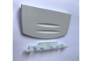 MDS ERSATZTEILE Türgriff mit Feder Griff für Beko Gefrierfach Kühlschrank 4244570100 Kunststoff weiß