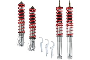 JOM CAR PARTS & CAR HIFI GMBH Shockhouse GF200116 Kit Suspension combiné fileté Redline Amortisseurs filetés/filetés - Qualité Allemande