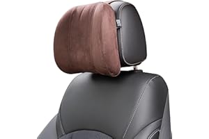 Forbell Memory Foam Car Headrest Pillow,Car Neck Pillow,Car Neck Support,Relax Head Muscles and Relieve Neck Fatigue and Pain