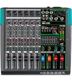 Behringer XENYX Q1202USB mezclador con 12 entradas y 2 buses