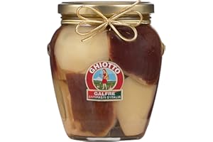 GALFRÈ Ghiotto, Galfré Antipasti d'Italia, Funghi Porcini Tagliati Sott'Olio, Ideali Per Aperitivi, Antipasti o Contorni, Formato da 530g