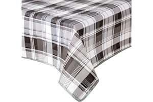 SCHWAR TEXTILIEN Nappe en toile cirée lavable pour table de jardin Motif Town Kiel 160 x 220 cm Ovale