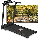 YM NEXT 2000 Tapis Roulant Elettrico Pieghevole 12 km/h, CONTROLLO GESTUALE o Tramite Tasti, Brand Italiano, Ampia Superfice 