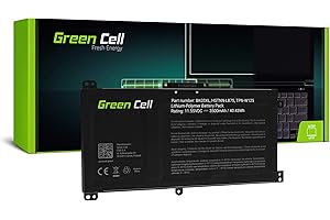 Green Cell 916366-421 916366-541 916811-855 BK03XL BKO3XL HSTNN-LB7S HSTNN-UB7G TPN-W125 Batería para HP Portátil (3500mAh 11.55V Negro)