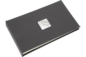 METAL PLANET LTD 18th Birthday Grey Photo Album for men (Hold Forty 6x4 Inch Photos) - Grey