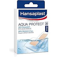 Hansaplast Aqua Protect wasserdichte Pflaster, Wundpflaster mit extra starker Klebkraft, Heftpflaster ideal zum Duschen…