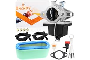 QAZAKY Carburateur compatible avec Tecumseh 640065 640065A OHV110 OHV115 OHV120 OHV125 OHV130 OV358EA OVH135 13HP 13.5HP 14HP 15HP Carb 520952 05633 44 FR/46 FR 153 cm