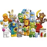 LEGO Minifigures Hayvanlar Seri 28 71051 &ndash; 5 Yaş ve &Uuml;zeri &Ccedil;ocuklar i&ccedil;in Papağan, Aslan ve Sevimli Tavşan Dahil 12 S&uuml;rpriz Min