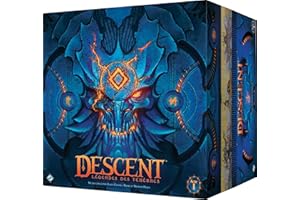 ASMODÉ Fantasy Flight Games (FFG) - Asmodee - Descent : Légendes des Ténèbres - Jeux de société - Jeux de plateau coopératif - Jeux de figurines - A partir de 14 ans - 1 à 4 joueurs - Version française