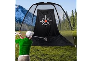 Kapler Indoor Outdoor Golf Cage Systems for Driving Hitting Chipping, etc