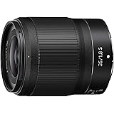 Nikon Nikkor Z 35 mm f/1.8 S, Obiettivo per Nikon Z Serie S a Pieno Formato, Nero [Nital Card: 4 Anni di Garanzia]