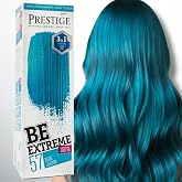 Vip's Prestige Be Extreme Semi Permanent Hair Toner - Lagoon Blue 57 | Pure Pigment | Gives Color to Blonde, Discolored and G