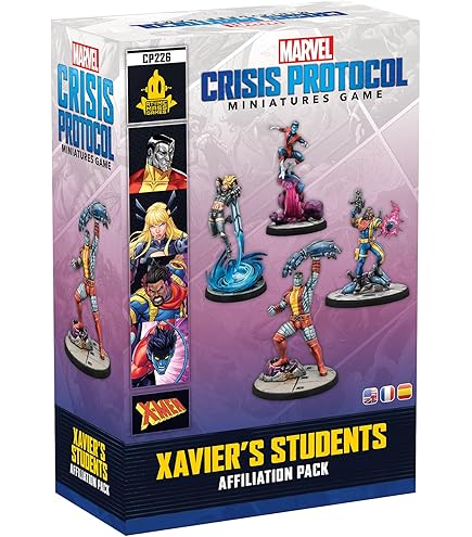 Atomic Mass Games FFGMSG01 Marvel Crisis Protocol Core Set, Mixed Colours