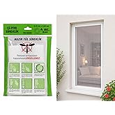 Pratik Sineklik Hazır T&uuml;l Sineklik Tek Kanat 75 cm x 125 cm, Kapı ve Pencere Uyumlu Pimapen i&ccedil;in B&ouml;cek Ve Sinek Engelleyici T