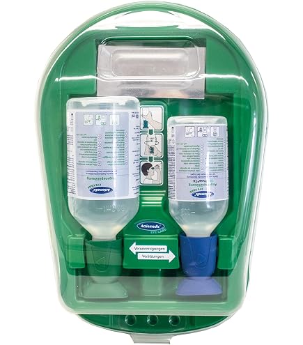 Adesivi per il bagnoocchi, segnaletica di salvataggio: E011 – DIN EN ISO 7010 / ASR A1.3 – Adesivo: 2,5 cm, 12 pezzi