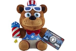 Funko Plush: Five Nights at Freddy's (FNAF) - Firework Freddy Fazbear - (CL 7")- Peluche à Collectionner - Idée de Cadeau d'anniversaire - Produits Officiels - Idéal pour Les Fans Video Games