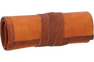 GUSTI Smaki Etui - Benjamin brązowy skórzany długopis w stylu vintage, Brązowy