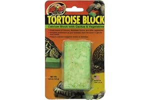 Zoo Med Tortoise Block Calcium au Cactus pour Reptile/Amphibien 142 g