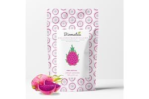 Biomatea Premium Drachenfrucht Pulver | Rein, naturbelassen & ohne Zusätze | 100 g Pitaya Powder | Gefriergetrocknet Pink Pitaya Pulver | Pink Matcha Latte | Freeze Dried Dragon Fruit vegan