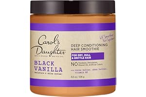 Carol's Daughter Black Vanilla Moisture & Shine Hair Smoothie (For Dry, Dull & Brittle Hair) 226g/8oz