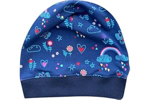 Wollhuhn Bonnet écologique léger gris uni (fabriqué en tissu écologique) pour garçons et filles, 20140918