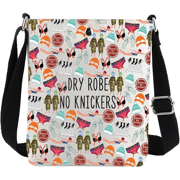 WZMPA Borsa a tracolla Fish Nemo Bruce & Marlin & Crush Fans Gift You Are Braver Stronger Beautiful Than You Know Dory Borsa a tracolla Fish Dory Merch