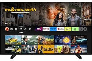 Finlux MU24F 50 inch, 4K HDR Fire TV, Freeview Play, Netflix, YouTube, Prime Video, Disney+, Now TV, TNT Sports, Alexa, Dolby Atmos, Dolby Vision, DTS Virtual X, DTS HD, Motion Flow, Micro Dimming