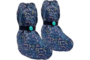 HECKBO Baby rain Booties 3 to 24 Months - Waterproof with Fleece Lining - Different Designs - Outdoor mud Shoes for Babies & Toddlers