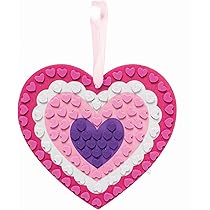 Baker Ross Kit Decorazioni Riccio Con Cuore - Confezione Da 5 Lavoretti San K 972362