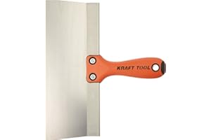 KRAFT TOOL CO. Kraft 10" x 3" Stainless Steel Standard Taping Knife with ProForm® Handle