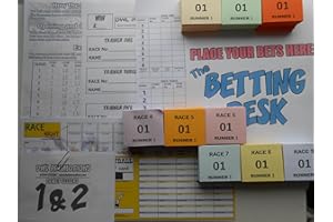 DWL RACE NIGHT TICKET SET - 30 PER RUNNER - PAPERWORK/SCRATCH CARD