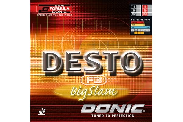 DONIC Desto F3 Big Slam TT Plaquette dans Son Emballage d'origine