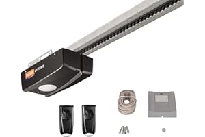 Hörmann Ecostar Liftronic 700-2 napęd do bramy garażowej (700 N, 433 MHz, w zestawie: 2 nadajniki ręczne RSC 4 + 1 przycisk wewnętrzny PB 1, do bram garażowych do 11,25 m², w zestawie akcesoria