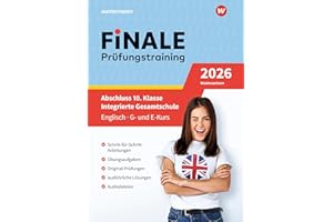 FiNALE Prüfungstraining Abschluss Integrierte Gesamtschule Niedersachsen: Englisch 2026 Arbeitsbuch mit Lösungsheft und Audio-Dateien