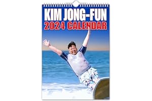 THE CALENDAR KING Kim Jong-Fun - ***Calendario de pared 2024*** - Calendario de pared A4 // Divertido/peculiar/Navidad/cumpleaños/idea de regalo/presente/novedad/humor/amigo secreto/planificador anual/regalo de oficina