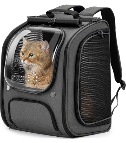Sac à Dos Voyage Léger Imprimé Chat - Étanche, Compact - Poches Latérales - Pour Homme Et Femme - Idéal Rando, Quotidien - 11