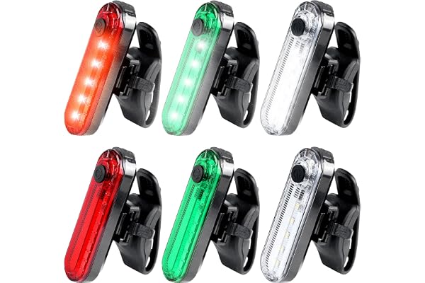 PORFOYO 6 st LED-navigeringslampor för båt, båt, båt navigeringslampor, båtnavigeringslampor, LED-båglampor, vattentäta signa