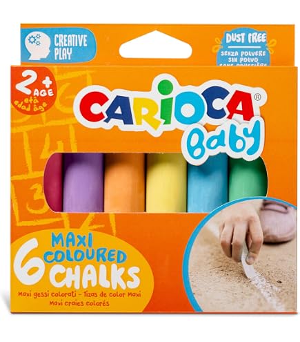 24 Tizas Sin Polvo Para Niños, Tiza De Colores Para Acera Co | Envío gratis
