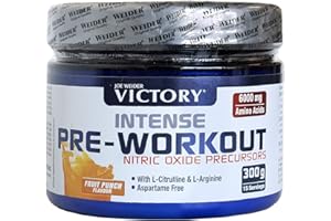 Weider Pre Workout. Fruit Punch, 300g. Combination of citrulline and Arginine, in Addition to Caffeine. Powerful Pre-Workout