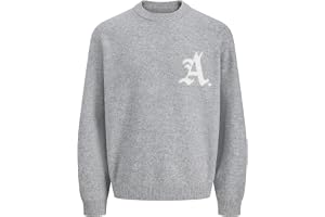 Jack & Jones Jcolegacy stickad jacquard crew neck Jcolegacy stickad jacquard crew neck (1-pack)