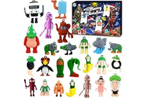 TOGETDREAM 24 Pezzi Calendario dell'Avvento italiano Brainrot 2025, Brainrot Italiano Figure Tralalero Tralala Figura Giocattoli Divertenti Ornamenti Creativi Figurine del Calendario 'Avvento per Bambin (A)