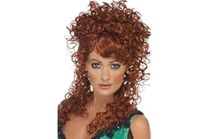 SMIFFYS Generique - Curly ginger wig for women