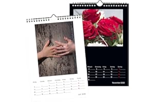 ANSCHÜTZ Premium Craft Calendar 2021, A4 Photo Calendar for Your Own Photos, Creative Calendar to Design Yourself