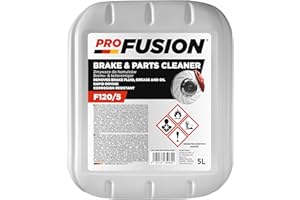ProFusion Limpiador de Frenos y Embrague Líquido – Brake & Parts Cleaner – Elimina Aceites, Grasas, Alquitrán y Pegamento – 5L